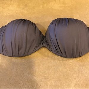 Gray bikini top size medium